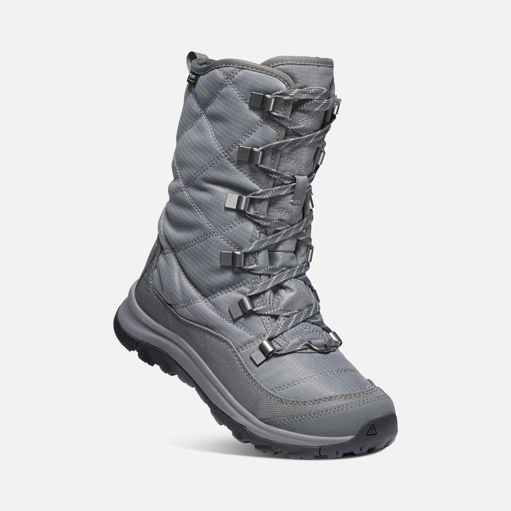 Keen Vinterkängor Dam Grå - Terradora Ii Lace Up Waterproof - 130894XDH